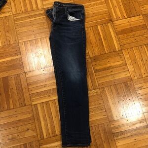 American Eagle Outfitters Men's Deep Indigo Skinny Jeans
